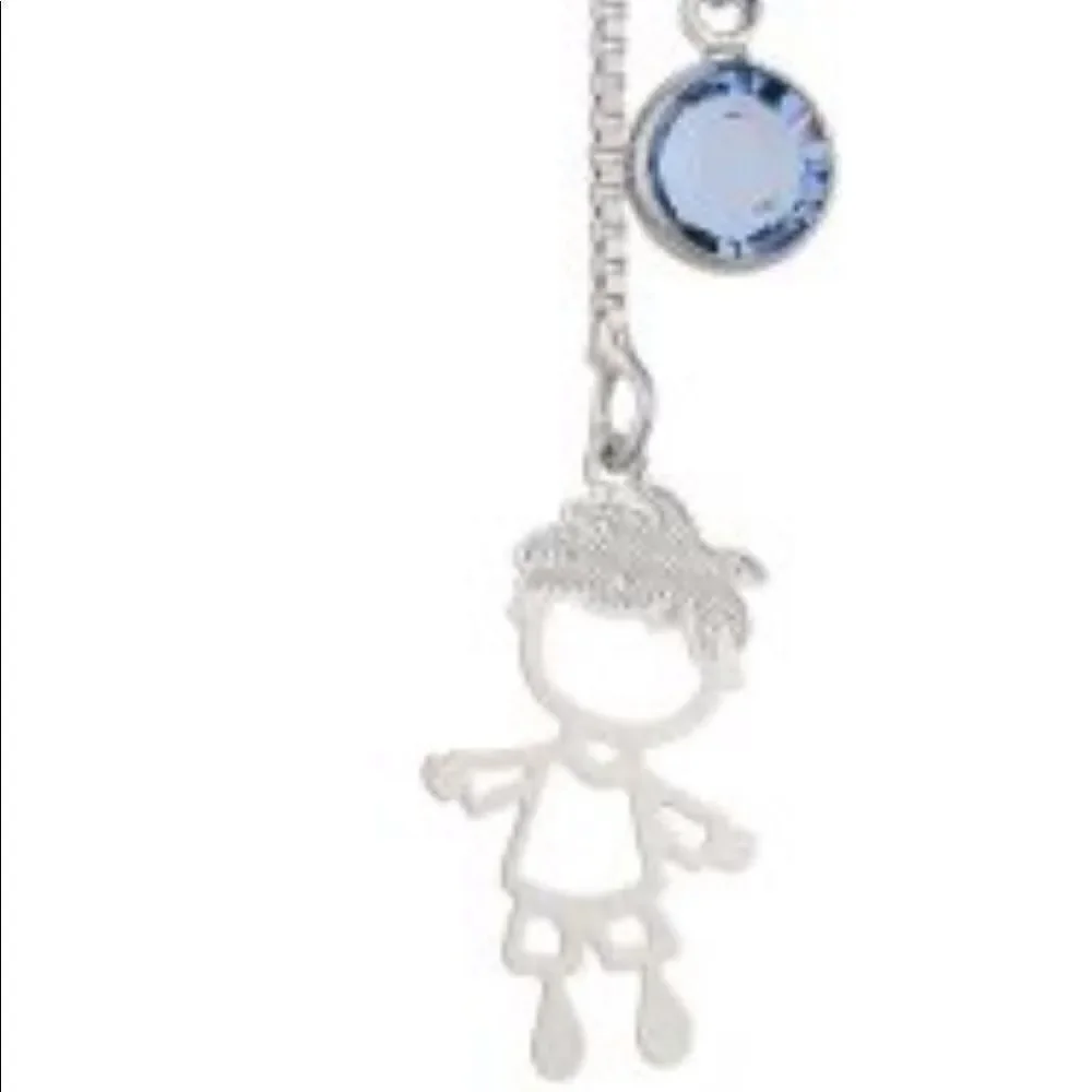 Swarovski Crystals Pull Tie White Rhodium plated